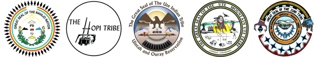 Bears Ears Inter-Tribal Coalition – 5 Tribes Logos