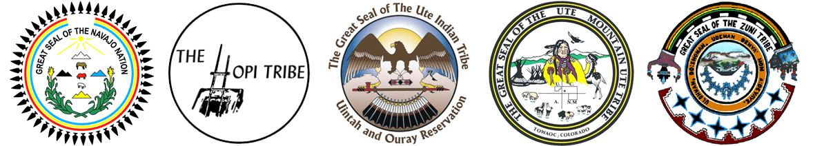 Bears Ears Inter-Tribal Coalition – 5 Tribes Logos