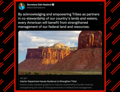 Interior Department Issues Guidance to Strengthen Tribal Co-Stewardship of Public Lands and Waters