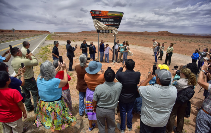Bears Ears Monument Sign