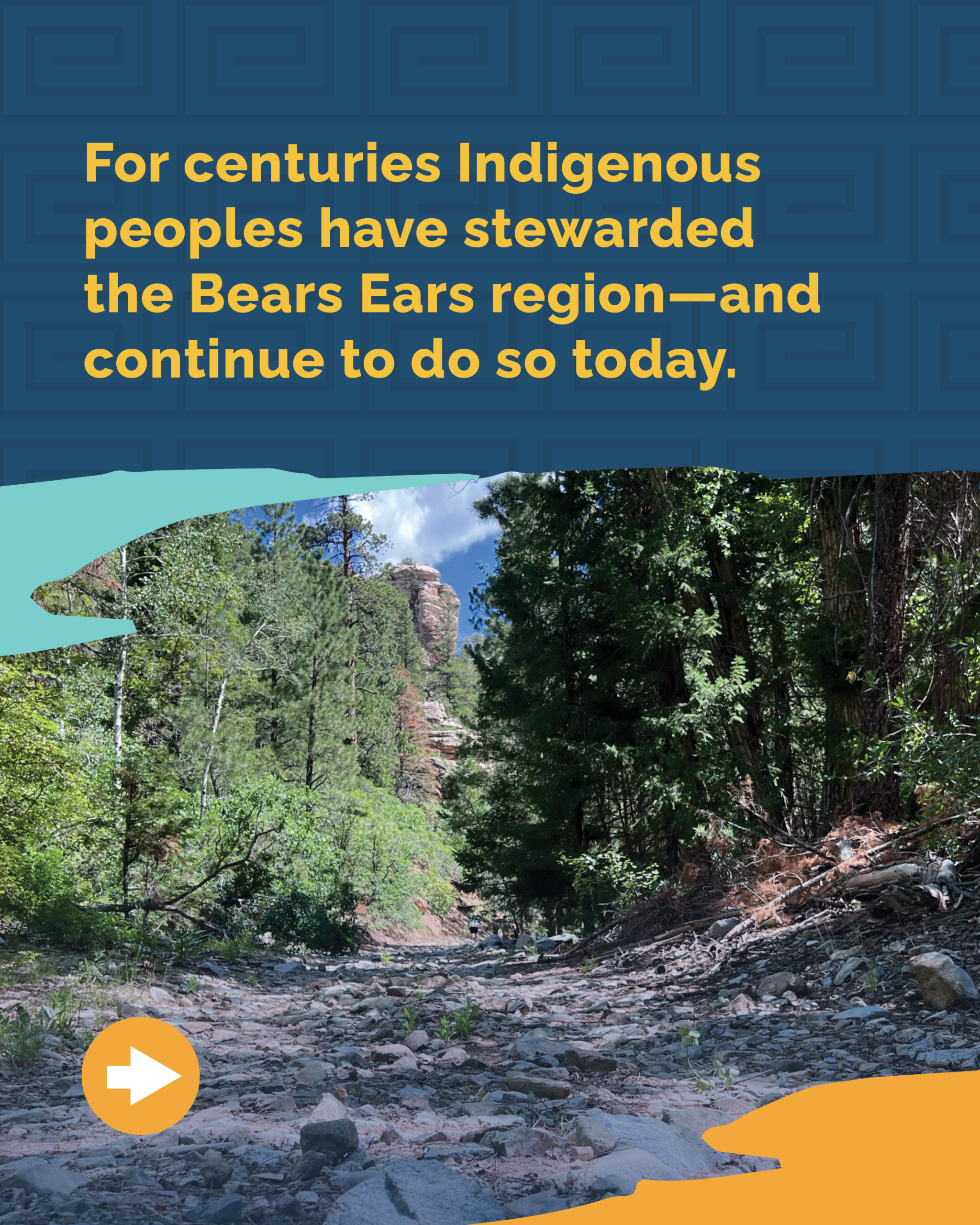 For centuries Indigenous peoples have stewarded the Bears Ears region--and continue to do so today.